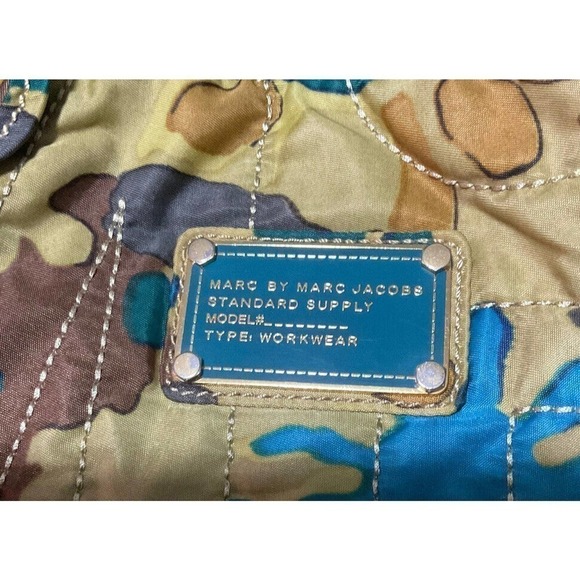 Marc by Marc Jacobs Pretty Nylon Tate Tote Green Medium Shoulder Bag - Picture 10 of 14